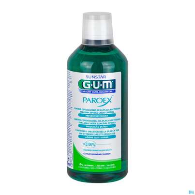Mundwasser/spuelung Gum Mundspuelung Paroex Chx O.alk 0,06% Langzeitpfl.1702 500ml, A-Nr.: 3190202 - 05