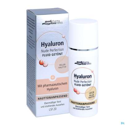 Hyaluron Nude Perfection Getoentes Fluid Heller Typ Lsf20 50ml, A-Nr.: 4914702 - 05