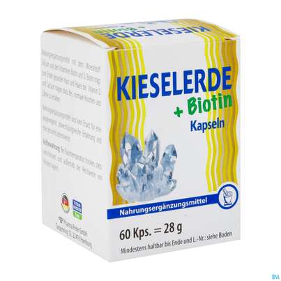 Kieselerde Kapseln +biotin Canea 60st, A-Nr.: 2741344 - 02