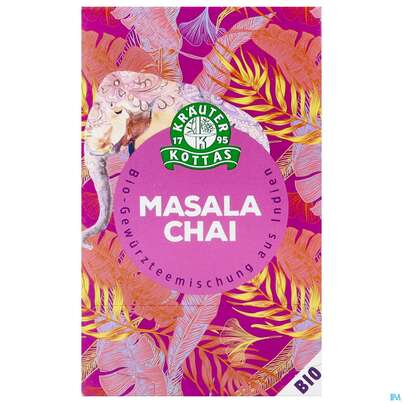 Sie sehen eine Packung Kottas Tee Masala Chai 20st, Produktbild: 03 Kottas Tee Masala Chai 20st, A-Nr.: 3886501 - 03