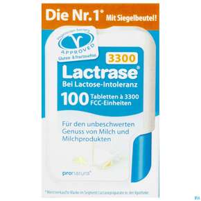 Lactrase Tabl Im Klickspender 3.300 Fcc -pro Natura 100st, A-Nr.: 4545446 - 01