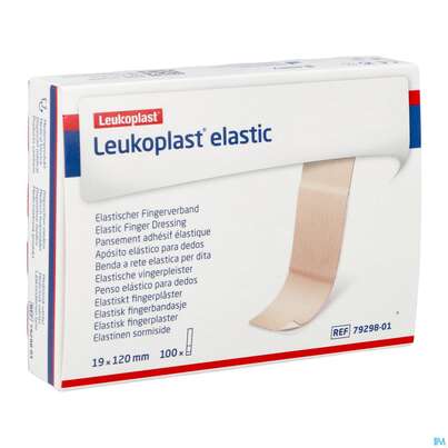 Fingerverbaende Leukoplast Elastic/fingerstrips 19x120mm 7929801 100st, A-Nr.: 4803807 - 02