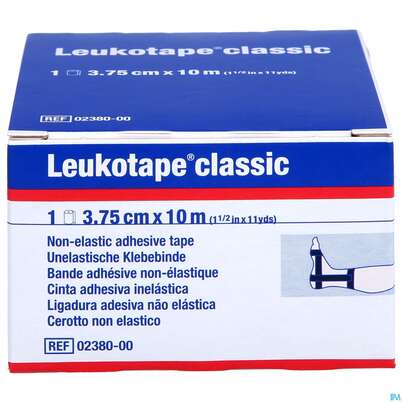 Tape Leukotape Classic 10mx 3,75cm Schwarz 1st, A-Nr.: 2743001 - 01