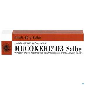 Mucokehl Salbe D3 30g, A-Nr.: 0962549 - 01