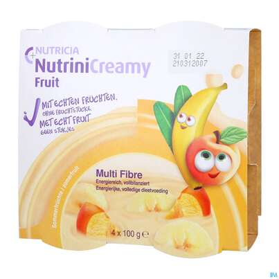 Sie sehen eine Packung Nutrini/creamy Fruit 100g Becher Sommerfruechte 48st, Produktbild: 02 Nutrini/creamy Fruit 100g Becher Sommerfruechte 48st, A-Nr.: 4264322 - 02