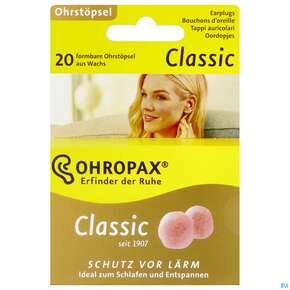 Ohrenschutz Ohropax Classic Ohrstoepsel Wachs Gerx1 20st, A-Nr.: 1625682 - 01