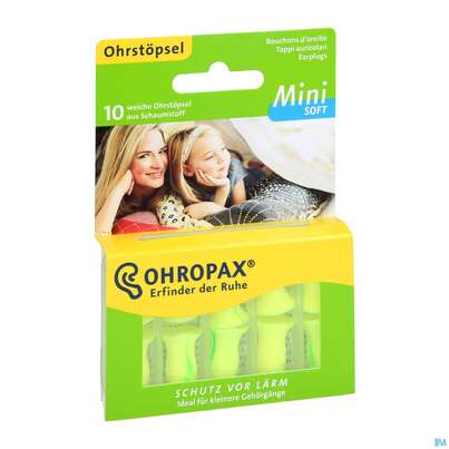 Ohrenschutz Ohropax Schaumstoffstoepsel Soft Mini 5 Paa 10st, A-Nr.: 4310648 - 03