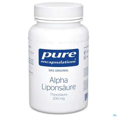 Pure Encapsulations Alpha Liponsäure Thioctsäure 200mg 120 Kapseln, A-Nr.: 2603984 - 02