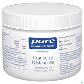 Pure Encapsulations Cranberry D-mannose 37g, A-Nr.: 5218436 - 01