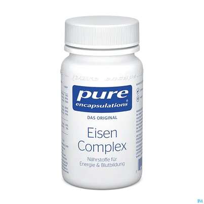 Sie sehen eine Packung Pure Encapsulations Eisen Complex 30 Kapseln, Produktbild: 02 Pure Encapsulations Eisen Complex 30 Kapseln, A-Nr.: 4587309 - 02