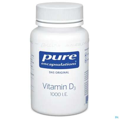 Pure Encapsulations Vitamin D3 1000 I.e. 120 Kapseln, A-Nr.: 3392199 - 02