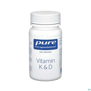 Pure Encapsulations Vitamin K &amp;amp; D 60 Kapseln, A-Nr.: 4368725 - 01