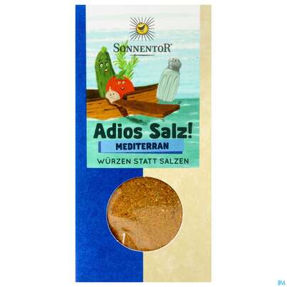 Sonnentor Adios Salz Gemuesemischung Mediterran 01213 50g, A-Nr.: 5690966 - 01