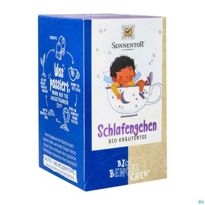 Sie sehen eine Packung Sonnentor Tee/bio Bio-bengelchen Schlafengehen 02632 18st, Produktbild: 05 Sonnentor Tee/bio Bio-bengelchen Schlafengehen 02632 18st, A-Nr.: 5185613 - 05