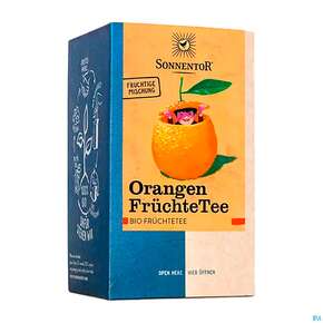 Sonnentor Doppelkammerbeutel/bio Orangenfruechtetee 32,4g 02309 18st, A-Nr.: 5804915 - 01