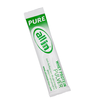 all in® PURE WHEY Protein Pulver STICKS (100 x 5 g), A-Nr.: 5882298 - 02