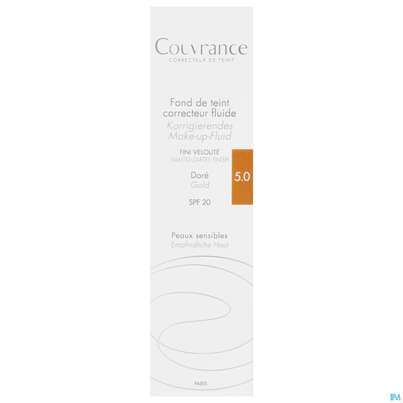 Avene Couvrance Fluid Make-up Golden 5.0 30ml, A-Nr.: 4782034 - 01