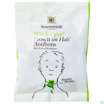 Sonnentor Bio Bonbons Frosch Im Hals Wieder Gut 01205 50g, A-Nr.: 5616740 - 01