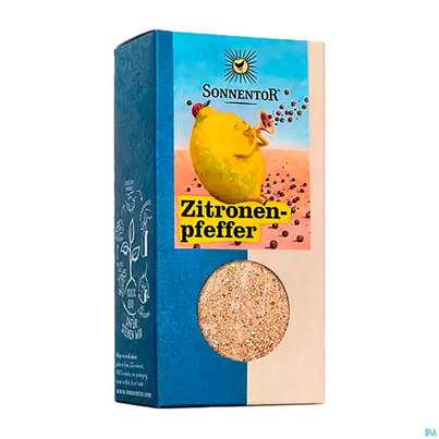 Sonnentor Gewuerz/bio Zitronenpfeffer Packung 00648 70g, A-Nr.: 5476256 - 04