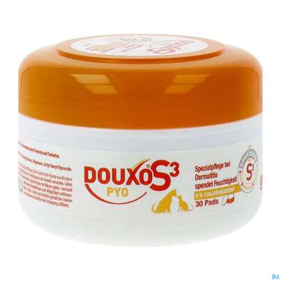 Veterinaerprodukte Douxo Pyo/s3 Pads 30st, A-Nr.: 5416047 - 02