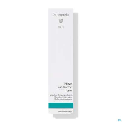 Dr. Hauschka Minze Zahncreme Forte 75ml, A-Nr.: 3412826 - 01