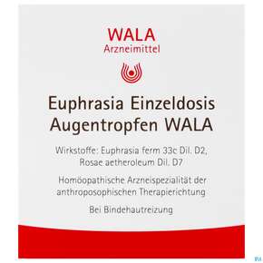 Euphrasia -wala Einzeldosis Augentropfen 0,5ml 10st, A-Nr.: 5506916 - 01