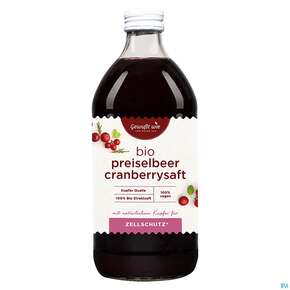 Preiselbeer Saft Bio Cranberry -gewusst Wie 500ml, A-Nr.: 4109768 - 01