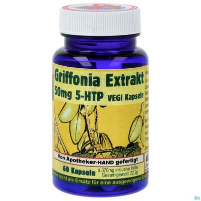 Griffonia Extrakt Kapseln Vegi 50mg 5htp 60st, A-Nr.: 4612042 - 01