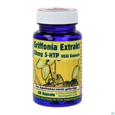 Griffonia Extrakt Kapseln Vegi 50mg 5htp 60st, A-Nr.: 4612042 - 02