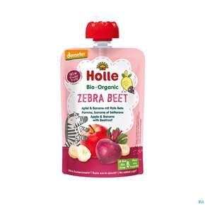 Holle Demeter Bio Fruechtepueree Ab 1 Jahr Bio Blue Bird Apfel/heidelbeer/hafer 100g, A-Nr.: 5080802 - 01