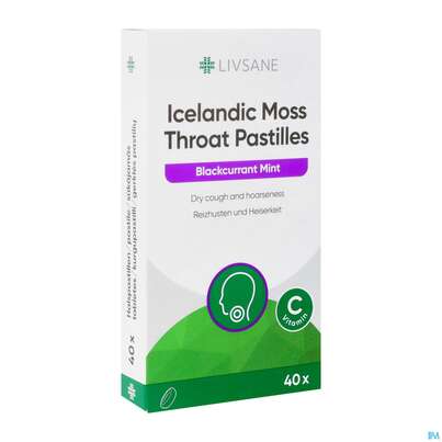 Islaendisch Moos Livsane Hals Pastillen 40st, A-Nr.: 5399231 - 02