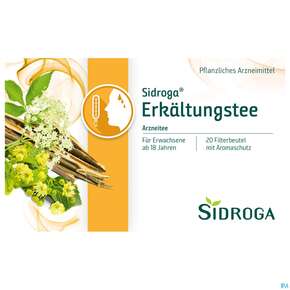 Sidroga Tee Doppelkammerbeutel Erkaeltung 20st, A-Nr.: 1287363 - 01