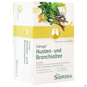 Sidroga Tee Doppelkammerbeutel Husten +bronchialtee 20st, A-Nr.: 4050319 - 01