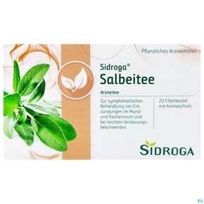 Sidroga Tee Doppelkammerbeutel Salbei 20st, A-Nr.: 2429345 - 01