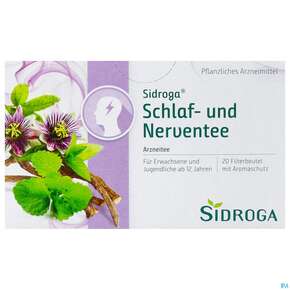 Sidroga Tee Doppelkammerbeutel Schlaf +nerventee 20st, A-Nr.: 3903984 - 01