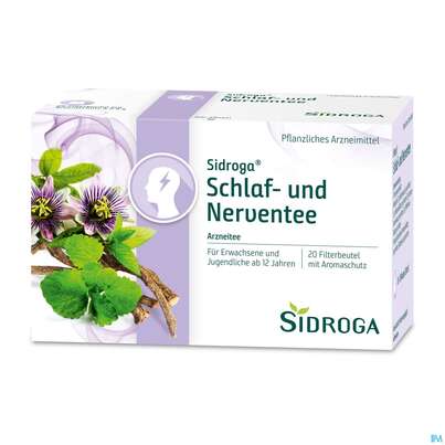 Sidroga Tee Doppelkammerbeutel Schlaf +nerventee 20st, A-Nr.: 3903984 - 04