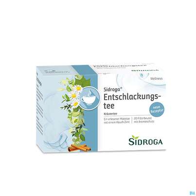 Sidroga Tee Doppelkammerbeutel Wellness Entschlackung 20st, A-Nr.: 3051877 - 03