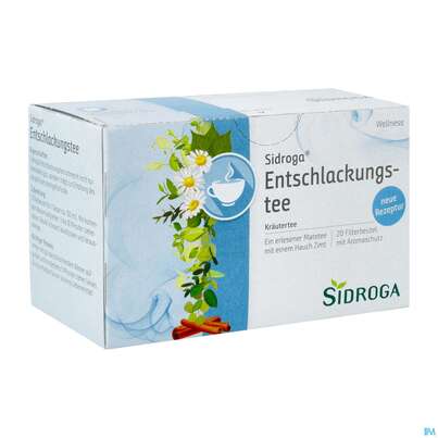 Sidroga Tee Doppelkammerbeutel Wellness Entschlackung 20st, A-Nr.: 3051877 - 02