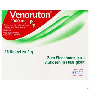 Venoruton Pulver Z.herst.e.loesung Z Einnehmen 1000mg Beutel 16st, A-Nr.: 2439071 - 01