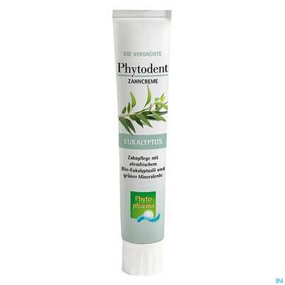 Zahnpaste Phytodent Phytopharma Creme Gruene Mineralerde Eukalyptusoel 75ml, A-Nr.: 4606395 - 03