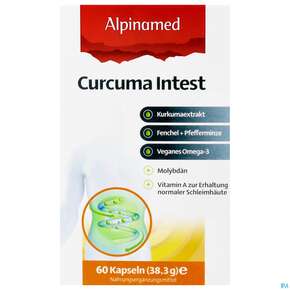 Curcuma Kapseln Intest Alpinamed 60st, A-Nr.: 5097470 - 01