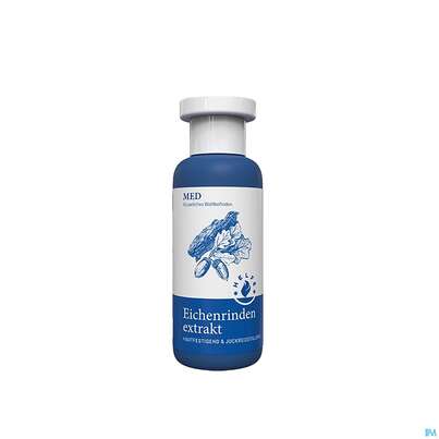 Sie sehen eine Packung Helfe Eichenrindenextrakt Med 200ml, Produktbild: 03 Helfe Eichenrindenextrakt Med 200ml, A-Nr.: 0177632 - 03