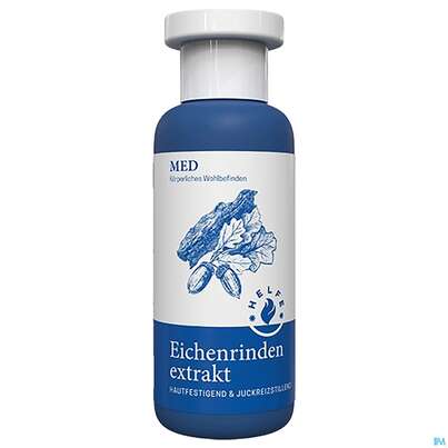 Sie sehen eine Packung Helfe Eichenrindenextrakt Med 200ml, Produktbild: 04 Helfe Eichenrindenextrakt Med 200ml, A-Nr.: 0177632 - 04