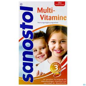 Sanostol Multivitamin/saft Ohne Zuckerzusatz 460ml, A-Nr.: 3945043 - 01