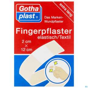 Fingerverbaende -gothaplast 2x 12cm 10st, A-Nr.: 2418181 - 01