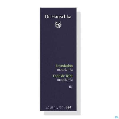 Hauschka Dr. Kosmetik Pflegend Dekorativ Foundation 01 Macadamia Neu 30ml, A-Nr.: 4592598 - 01