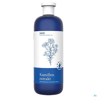 Sie sehen eine Packung Helfe Kamillenextrakt Med 1l, Produktbild: 02 Helfe Kamillenextrakt Med 1l, A-Nr.: 0530927 - 02