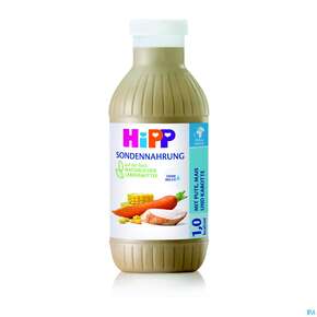 Hipp/sondennahrung Erwachsene Pute Mais/karotte 1,0 Kcal/ml 0,5l 2630- 12st, A-Nr.: 4353215 - 01