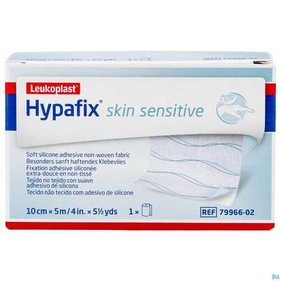 Wundverband Hypafix/skin/sensitive Fixierverband/silikon 5mx10cm 7996602 1st, A-Nr.: 4605131 - 02