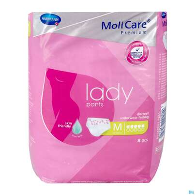 Inkontinenz Molicare Premium/lady/pants Tropfen 5 Medium 8st, A-Nr.: 4918806 - 02